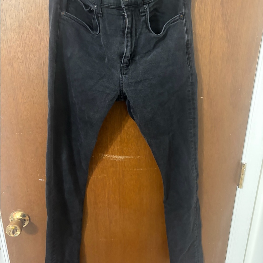 rag & bone Men's Black Skinny Jeans
